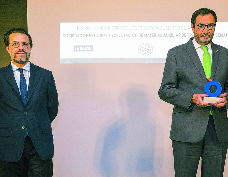SEMAT: PREMIO AL ”MEJOR SERVICIO LOGÍSTICO DEL SECTOR DE LA AUTOMOCIÓN” DE LA RAZÓN